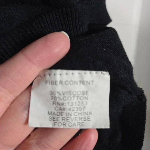 Pink Martini Novelty Tiger Graphic Knit Sweater Cotton Blend Small Goth Preppy - Picture 4 of 8